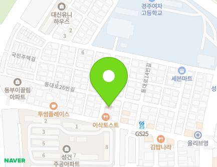 4 Dongdae-ro 22beon-gil, Gyeongju-si, Gyeongsangbuk-do, Republic of Korea Map