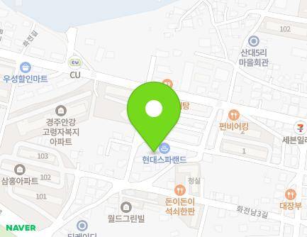 45-8 Hwajeonnam 2-gil, Angang-eup, Gyeongju-si, Gyeongsangbuk-do, Republic of Korea Map