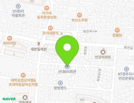 21 Hwajeonnam 2-gil, Angang-eup, Gyeongju-si, Gyeongsangbuk-do, Republic of Korea Map