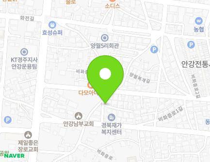 14-3 Bihwajung-ro 2-gil, Angang-eup, Gyeongju-si, Gyeongsangbuk-do, Republic of Korea Map