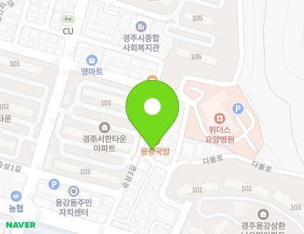 14-1 Seungsam 3-gil, Gyeongju-si, Gyeongsangbuk-do, Republic of Korea Map