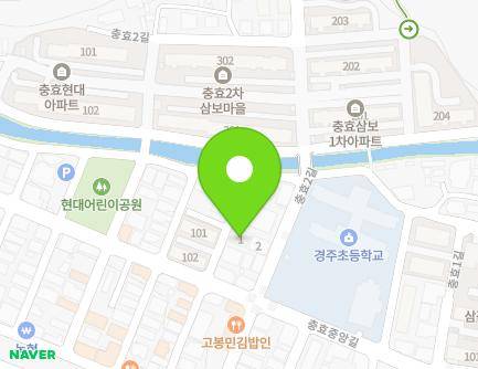 22-6 Chunghyojungang-gil, Gyeongju-si, Gyeongsangbuk-do, Republic of Korea Map