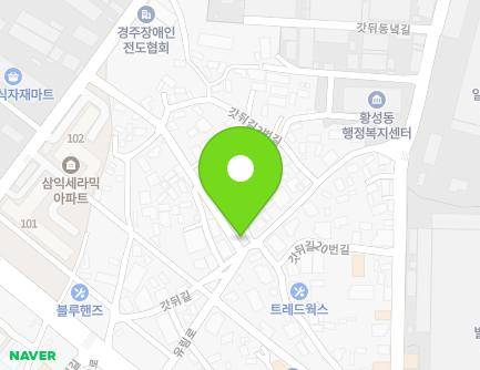 17-1 Gatdwi-gil, Gyeongju-si, Gyeongsangbuk-do, Republic of Korea Map