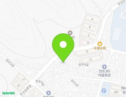 11-6 Yeonjo 4-gil, Daegaya-eup, Goryeong-gun, Gyeongsangbuk-do, Republic of Korea Map