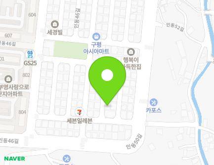 33-25 Indong 48-gil, Gumi-si, Gyeongsangbuk-do, Republic of Korea Map