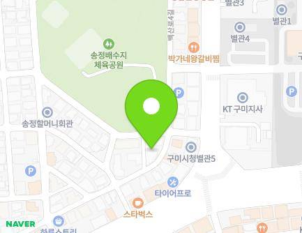 28 Baeksan-ro 4-gil, Gumi-si, Gyeongsangbuk-do, Republic of Korea Map