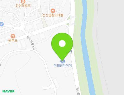 198 Wangsan-ro, Gumi-si, Gyeongsangbuk-do, Republic of Korea Map