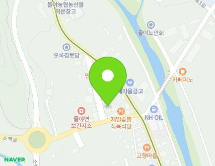 1025-21 Munsu-ro, Murya-myeon, Bonghwa-gun, Gyeongsangbuk-do, Republic of Korea Map