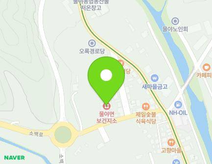 1025-28 Munsu-ro, Murya-myeon, Bonghwa-gun, Gyeongsangbuk-do, Republic of Korea Map