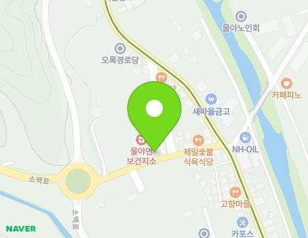 1025-24 Munsu-ro, Murya-myeon, Bonghwa-gun, Gyeongsangbuk-do, Republic of Korea Map