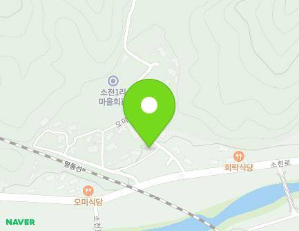 5-4 Omi-gil, Beopjeon-myeon, Bonghwa-gun, Gyeongsangbuk-do, Republic of Korea Map