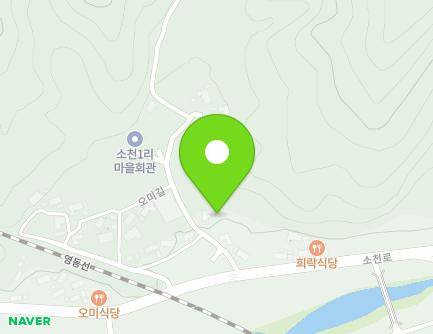 6 Omi-gil, Beopjeon-myeon, Bonghwa-gun, Gyeongsangbuk-do, Republic of Korea Map