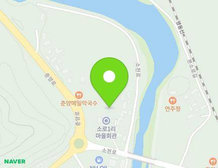 39-13 Socheon-ro, Chunyang-myeon, Bonghwa-gun, Gyeongsangbuk-do, Republic of Korea Map