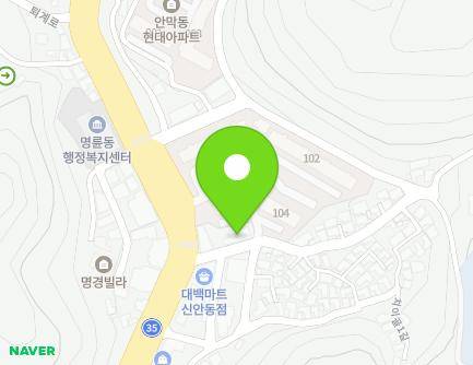 7 Chiigol-gil, Andong-si, Gyeongsangbuk-do, Republic of Korea Map