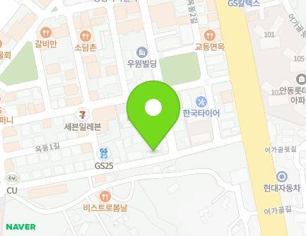 66-5 Okdong 4-gil, Andong-si, Gyeongsangbuk-do, Republic of Korea Map