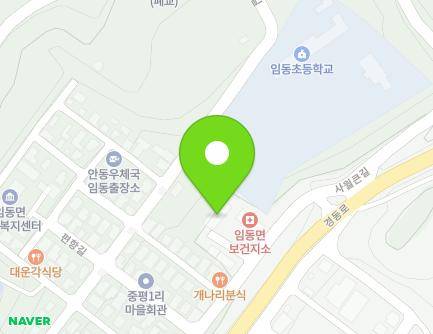 47 Chaetgeori-gil, Imdong-myeon, Andong-si, Gyeongsangbuk-do, Republic of Korea Map