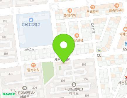 102 Gangnam 1-gil, Andong-si, Gyeongsangbuk-do, Republic of Korea Map