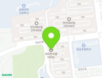 103 Gangnam 5-gil, Andong-si, Gyeongsangbuk-do, Republic of Korea Map