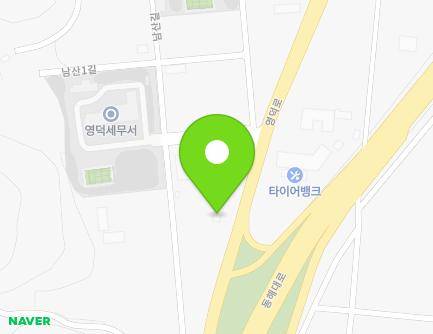 27 Yeongdeok-ro, Yeongdeok-eup, Yeongdeok-gun, Gyeongsangbuk-do, Republic of Korea Map