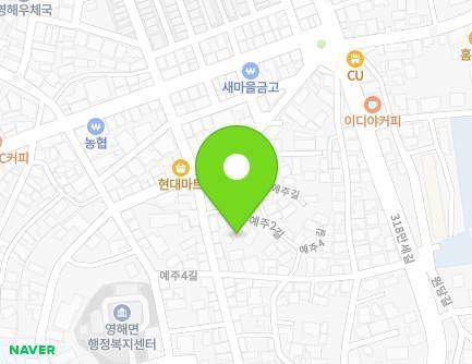 30-1 Yeju 2-gil, Yeonghae-myeon, Yeongdeok-gun, Gyeongsangbuk-do, Republic of Korea Map
