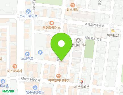 28 Daedong-ro 31beon-gil, Yeongju-si, Gyeongsangbuk-do, Republic of Korea Map