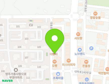 28 Daedong-ro 13beon-gil, Yeongju-si, Gyeongsangbuk-do, Republic of Korea Map