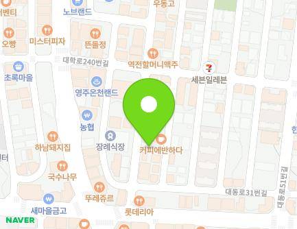 10 Daedong-ro 31beon-gil, Yeongju-si, Gyeongsangbuk-do, Republic of Korea Map