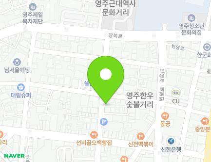 14 Yeongju-ro 215beon-gil, Yeongju-si, Gyeongsangbuk-do, Republic of Korea Map