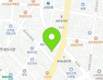 99 Jungang-ro, Yeongju-si, Gyeongsangbuk-do, Republic of Korea Map