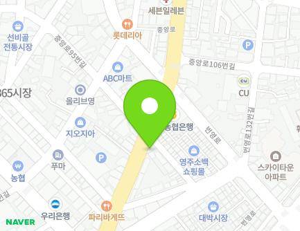 94 Jungang-ro, Yeongju-si, Gyeongsangbuk-do, Republic of Korea Map