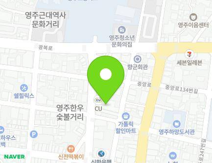 176 Beonyeong-ro, Yeongju-si, Gyeongsangbuk-do, Republic of Korea Map