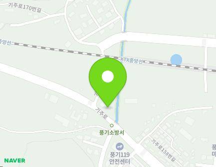 166 Giju-ro, Punggi-eup, Yeongju-si, Gyeongsangbuk-do, Republic of Korea Map