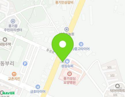 1912 Sobaek-ro, Punggi-eup, Yeongju-si, Gyeongsangbuk-do, Republic of Korea Map