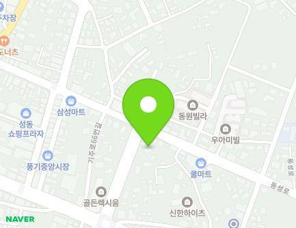 61-5 Dongseong-ro, Punggi-eup, Yeongju-si, Gyeongsangbuk-do, Republic of Korea Map