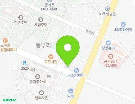 6 Giju-ro, Punggi-eup, Yeongju-si, Gyeongsangbuk-do, Republic of Korea Map