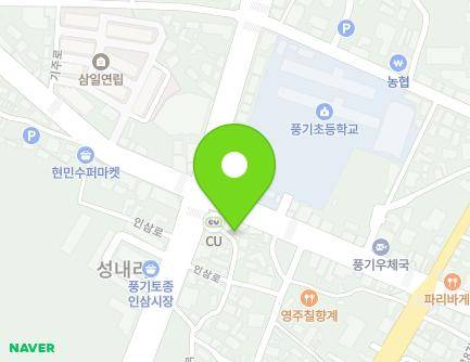 111-5 Giju-ro, Punggi-eup, Yeongju-si, Gyeongsangbuk-do, Republic of Korea Map