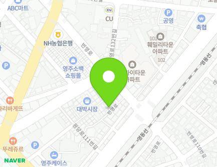 38-1 Guseong-ro 330beon-gil, Yeongju-si, Gyeongsangbuk-do, Republic of Korea Map