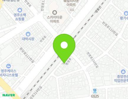 115-8 Beonyeong-ro, Yeongju-si, Gyeongsangbuk-do, Republic of Korea Map