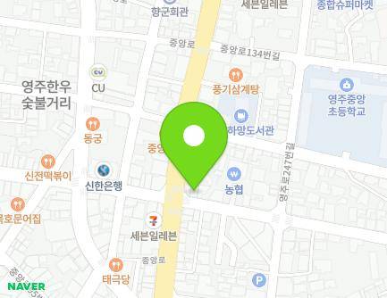 237 Yeongju-ro, Yeongju-si, Gyeongsangbuk-do, Republic of Korea Map