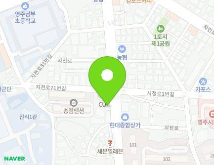 67 Jicheon-ro, Yeongju-si, Gyeongsangbuk-do, Republic of Korea Map