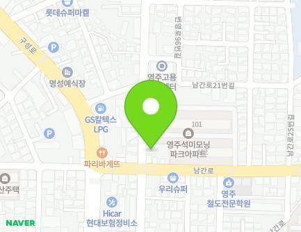 76 Beonyeong-ro, Yeongju-si, Gyeongsangbuk-do, Republic of Korea Map