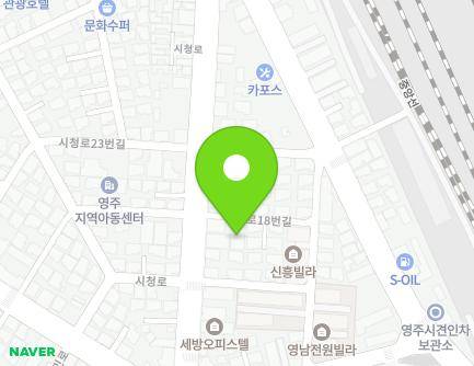 6 Sicheong-ro 18beon-gil, Yeongju-si, Gyeongsangbuk-do, Republic of Korea Map