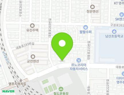 207 Daedong-ro, Yeongju-si, Gyeongsangbuk-do, Republic of Korea Map