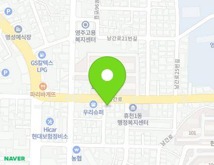 14 Namgan-ro, Yeongju-si, Gyeongsangbuk-do, Republic of Korea Map