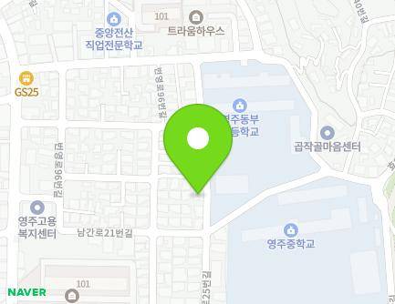 29 Namgan-ro 25beon-gil, Yeongju-si, Gyeongsangbuk-do, Republic of Korea Map