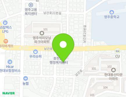 18-9 Namgan-ro, Yeongju-si, Gyeongsangbuk-do, Republic of Korea Map