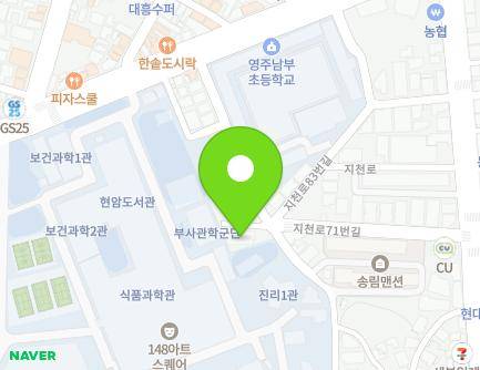 63 Jicheon-ro 55beon-gil, Yeongju-si, Gyeongsangbuk-do, Republic of Korea Map