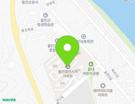 56-21 Wolbyeon 2-gil, Uljin-eup, Uljin-gun, Gyeongsangbuk-do, Republic of Korea Map