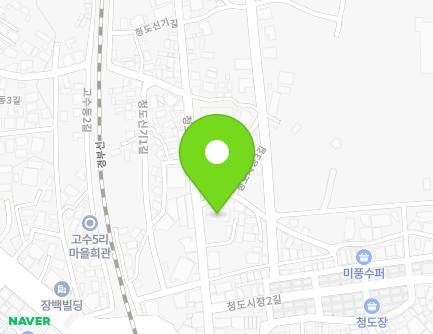 20 Cheongdosingi-gil, Cheongdo-eup, Cheongdo-gun, Gyeongsangbuk-do, Republic of Korea Map