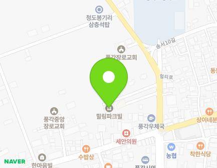 239-9 Heolti-ro, Punggak-myeon, Cheongdo-gun, Gyeongsangbuk-do, Republic of Korea Map